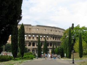Оригиналното название на Колизеума е било Амфитеатърът на Флавий.
