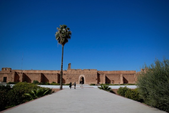 Останките от двореца Ел Бади, Маракеш.