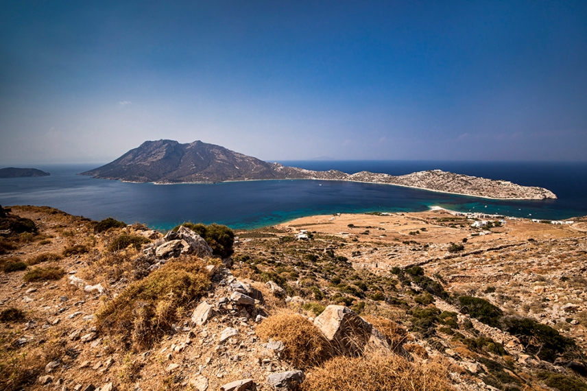 Остров Никурия и плажа Агиос Павлос